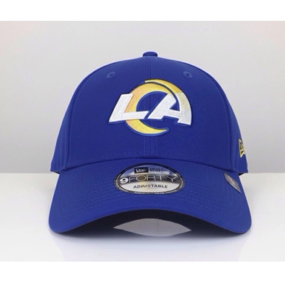 Los Angeles Rams New Era  The League 9FORTY adjustable cap in blue NEW